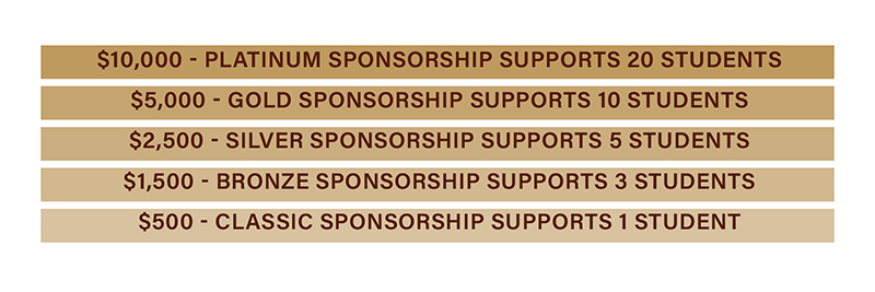 White Coat Sponsorship Levels
