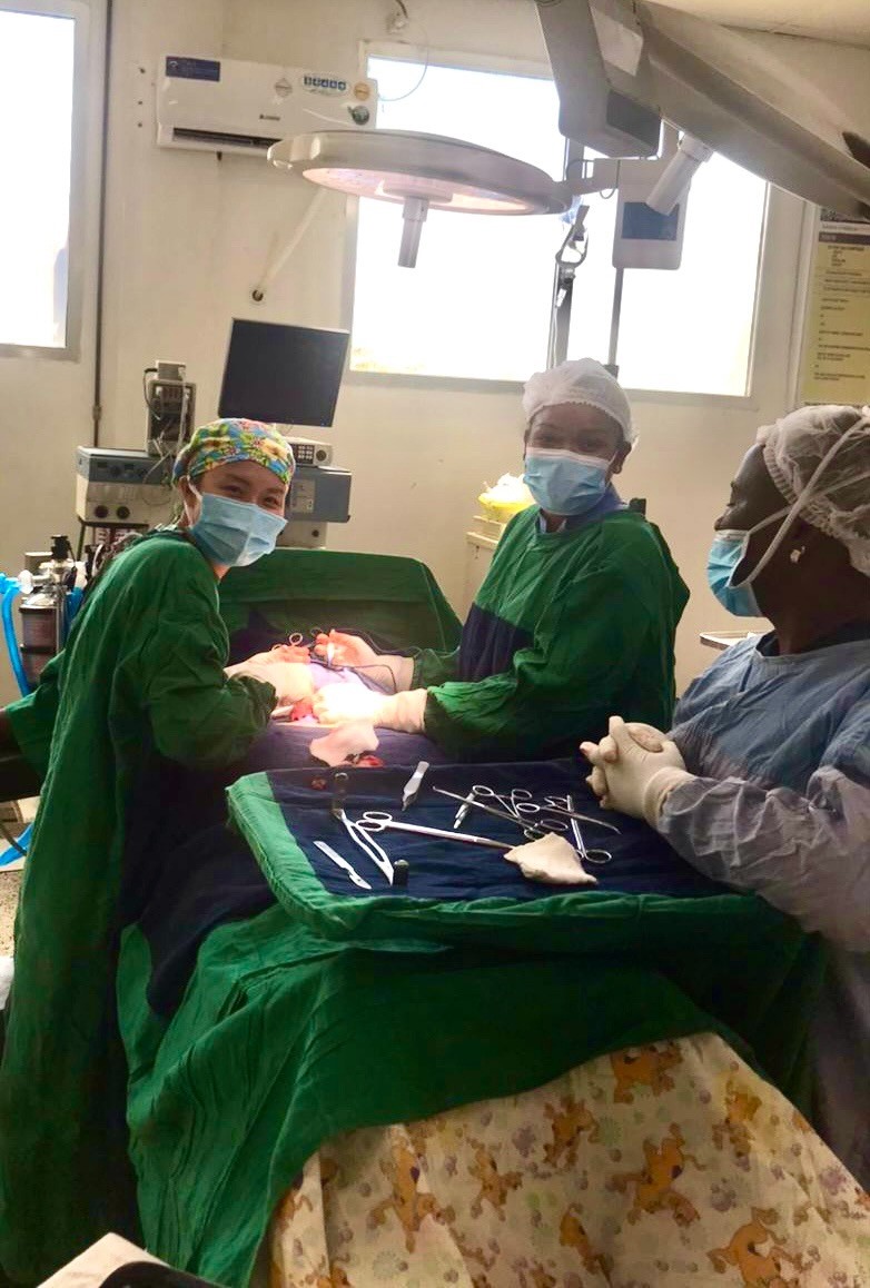 Raisa Gao, MD, spent 28 days operating in Monrovia, Liberia, on a global surgery elective.